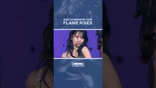 2023 LE SSERAFIM TOUR ‘FLAME RISES’ IN SEOUL Highlight SAKURA [upl. by Everson]