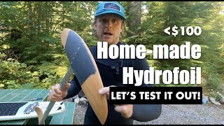 I built my own Hydrofoil Lets see if it works [upl. by Erdnaid825]