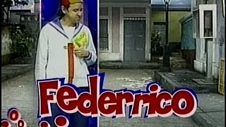 Federrico con Carlos Villagrán  RCTV 1983 [upl. by Daraj]