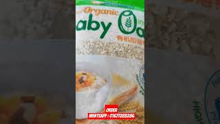 Baby Oats imported oats babyfood imported youtubeshorts snacks food [upl. by Yeruoc]