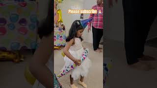 Celebrating frndz Birthday Bash🎉aniha youtubeshorts party dance kids decoration shorts [upl. by Rennob]