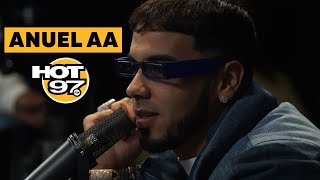 Anuel AA On Meek Mill Tego Calderon Karol G  Hip Hop In The Latin Community [upl. by Lorelle425]