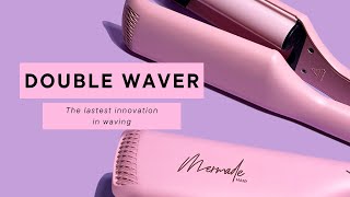 Mermade Hair™️ Presents Double Waver  The Newest Innovation In Soft Lush amp Dreamy Waves [upl. by Toulon]