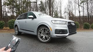 2019 Audi Q7 Prestige Start Up Walkaround Test Drive and Review [upl. by Stoecker]