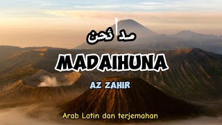 Madaihuna  az Zahir Full Lirik dan terjemahan [upl. by Mccourt744]