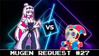 MUGEN REQUEST 27 Nikusa TypeSuperNull VS Pomni plush [upl. by Azial]