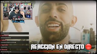 REACCION Eladio Carrión  Corona Freestyle  Video Oficial [upl. by Malcah692]