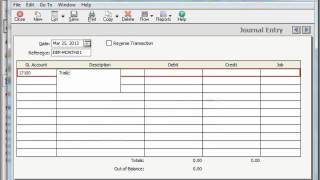 Sage 50 Tutorial Accumulated Depreciation Sage Training Lesson 185 [upl. by Shwalb]