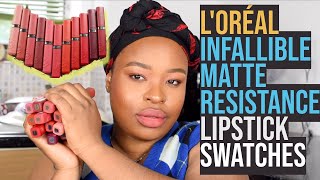 NEW Drugstore LOreal Lipsticks NOT What I Expected [upl. by Otreblig]