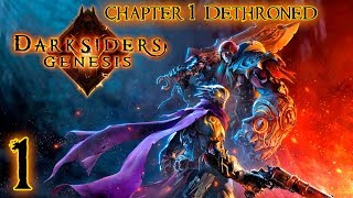 Darksiders Genesis walkthrough part 1 Chapter 1 Dethroned [upl. by Airelav]