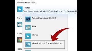 Dica  Como habilitar o visualizador de Fotos do Windows no Windows 10 [upl. by Olathe]