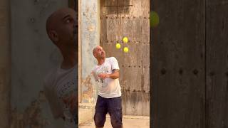 Juggling in Mdina Malta [upl. by Nillok]