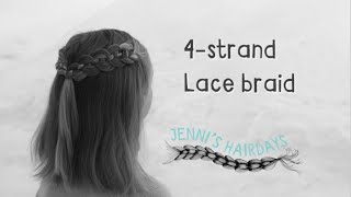 4strand Lace Braid [upl. by Mac]