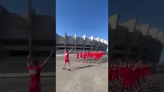 Último corridão do Curso de Formação de Soldados com uma parada no Mineirão [upl. by Teleya436]