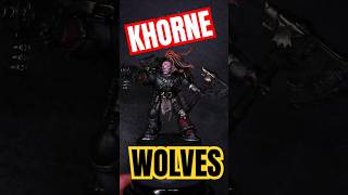 13th Company KHORNE WOLVES warhammerpainting spacewolves khorne spacemarines warhammer40k 40k [upl. by Gianina]