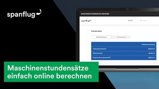 Maschinenstundensatz einfach online berechnen [upl. by Eki30]