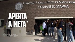 Università a Scampia già disagi per gli studenti quotÈ vuota accessibili solo 45 aulequot [upl. by Raamaj672]