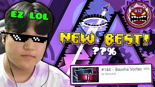 EXTREME ROULETTE 12 DORA WAVE GOD for 8 mins👍  Geometry Dash [upl. by Aihsatan]