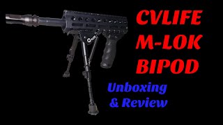 CVLIFE MLOK Bipod from Amazon  Unboxing amp Review [upl. by Romaine349]