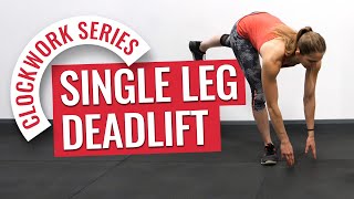 Clockwork Single Leg Deadlifts [upl. by Novaat546]