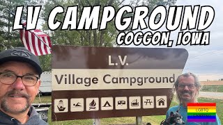 LV CAMPGROUND  COGGON IOWA  GAY CAMPGROUND [upl. by Llevram]