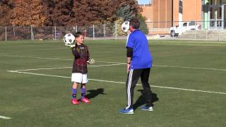 Goalkeeping Drills for the Beginner 05 [upl. by Deer]