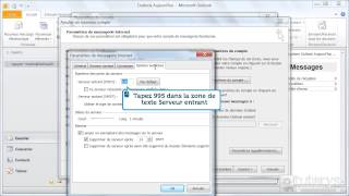 Comment configurer un compte Gmail avec accès POP avec Outlook 2010 [upl. by Mariette]