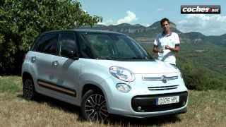 FIAT 500L  Prueba  Test  Review en español  cochesnet [upl. by Dranyl]