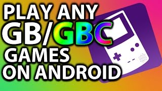 How to download and play GBGBC games on android [upl. by Akeryt]