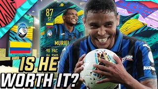 SHOULD YOU DO THE SBC IS THE 87 PLAYER MOMENTS LUIS MURIEL SBC WORTH IT [upl. by Madonia]