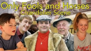 Only Fools and Horses Reaction Chandelier Scene Head Spread [upl. by Ahsam]