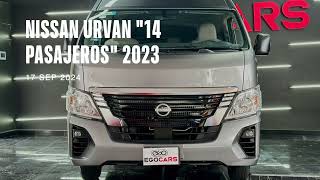 NISSAN URVAN quot14 PASAJEROSquot 2023 quotEGO CARSquot [upl. by Sparky]