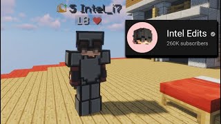 carrying Intel Edits in bedwars [upl. by Etnwahs48]