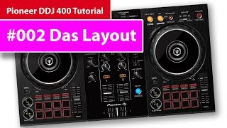 DDJ 400 Tutorial  Das Layout 002 [upl. by Gylys903]