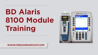 BD Alaris 8100 Module  Infusion Pump Training Video [upl. by Gable]