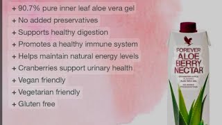 forever aloe berry nectar benefits  health benefits [upl. by Guglielmo]