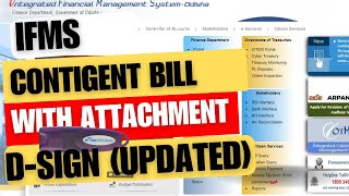 IFMS CONTIGENT AND OTHER BILL WITH ATTACHMENT SIGN UPDATED 2023 FULL DETAILS [upl. by Htabazile96]