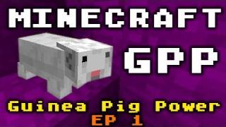 Minecraft Guinea Pig Power GPP EP 1 [upl. by Haodnanehs418]