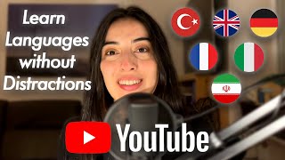 Learn Languages on YouTube without Distractions [upl. by Ciccia]