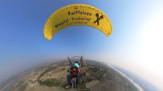 Paragliding in Vrindavan full video start to end [upl. by Tibbetts]