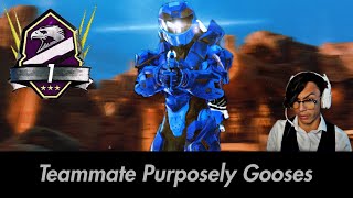 Halo 5  Onyx Teammate Purposely Betrays Going 020 But That Doesn’t Stop Me  Champ 1 Gameplay [upl. by Ecire]