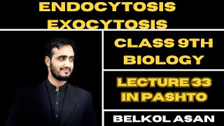 Endocytosis and Exocytosis Explained By Basharat Ali  Class 9th Biology [upl. by Ocirderf]