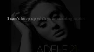 Adele Turning Tables with lyrics [upl. by Ahs]