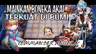 MAGIC CHESS COMMANDER ANGELA 2  ANGELA MAINAN BONEKA AKAI BERBAHAN BESI HAHAHAH [upl. by Nirehs368]