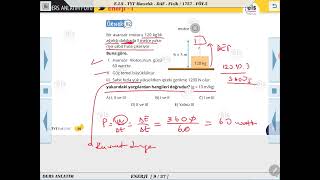 TYT Hazırlık Fizik  Enerji  1 📝 [upl. by Ojok]