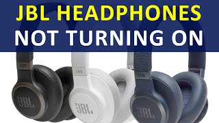 JBL Headphones not Turning ON  Solved [upl. by Marietta]