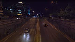 88 2hrs Night City Traffic Ambience for sleeping relaxing  ASMR Ambient Sounds [upl. by Odnalra387]