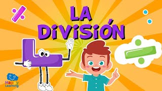 APRENDIENDO A DIVIDIR LA DIVISIÓN  Videos Educativos para Niños [upl. by Adnor]