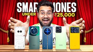 Top 5 Best Mobile Phones Under ₹25000⚡ Flipkart amp Amazon 2024  Best Phone Under 25000 😱 [upl. by Lesab]