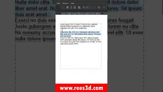 How to Adjust Paragraph Spacing in CorelDRAW shorts graphicdesign rees3d coreldraw [upl. by Marjy]